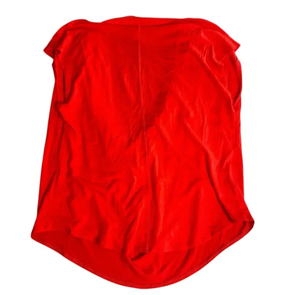 Free-people Women's Red and Orange T-shirt